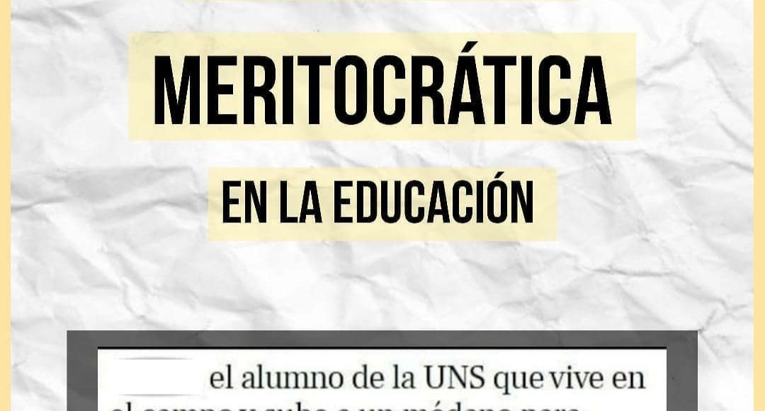 CeHum: Basta de meritocracia en la educación