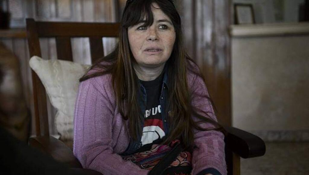 Alejandra Santucho, referente de HIJOS Bahía Blanca