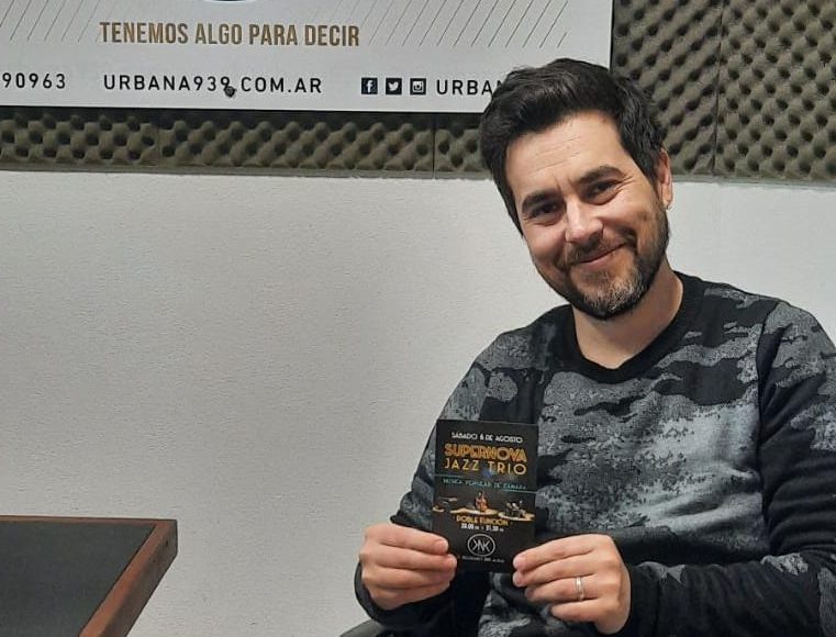 Fernando Balestra integrante de Supernova Jazz Trío