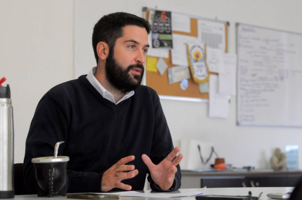 Álvaro Díaz, presidente del bloque de Fuerza Patria en el Concejo Deliberante