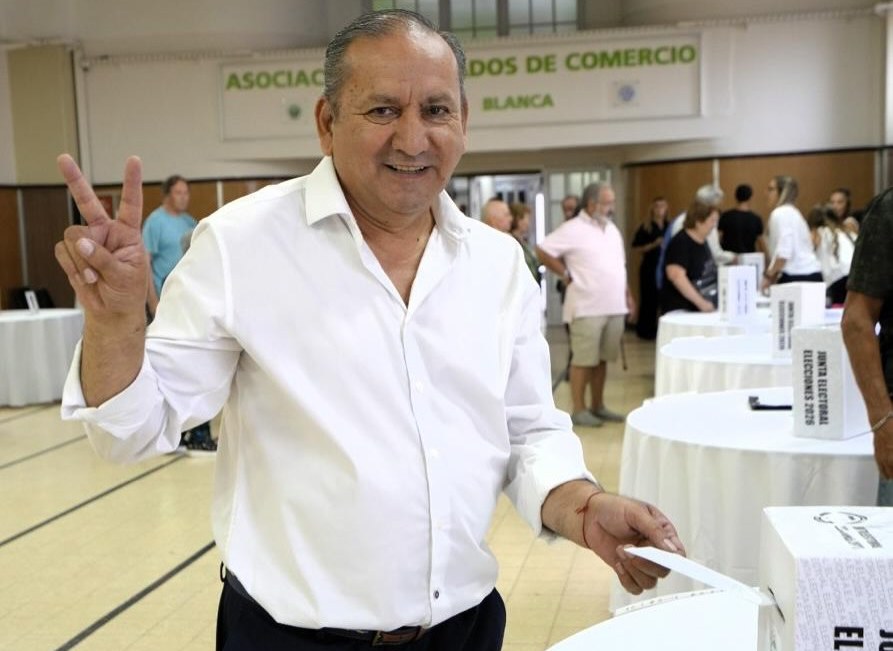 Raúl Oviedo, secretario general de la Asociación de Empleados de Comercio de Bahía Blanca