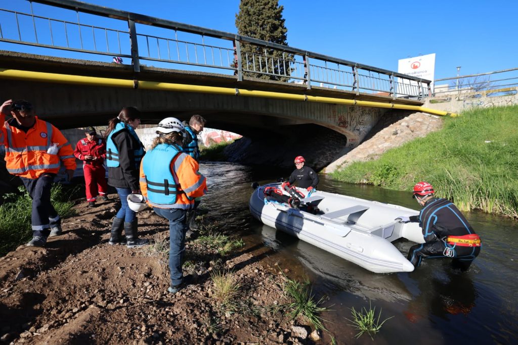 El Municipio desplegó un nuevo operativo de inspección dentro del entubado del Napostá